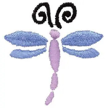 Sale Pastel Dragonfly Embroidery Design