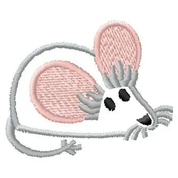 Mouse Embroidery Design Trending