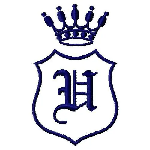 Royal Shield U Embroidery Design Best Seller