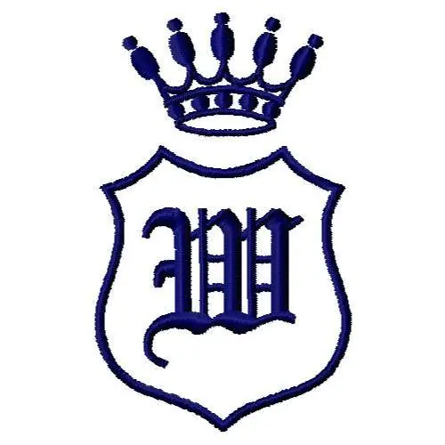 Royal Shield W Embroidery Design Fresh Stock