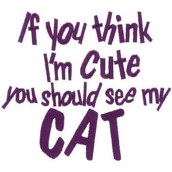 Hot Deal Cute Cat Embroidery Design