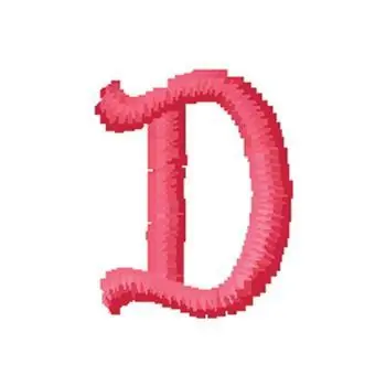 Don’t Miss Out Alphabet Embroidery Design