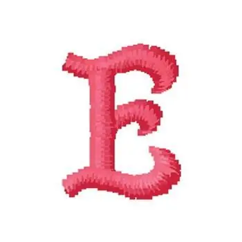 Alphabet Embroidery Design Instant Buy