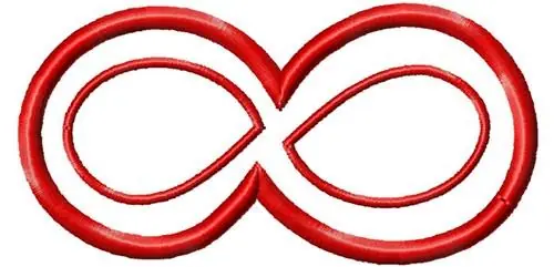 Reduced Price Applique Infinity Symbol Embroidery Design