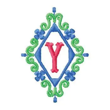 Limited Time Monogram Y Embroidery Design