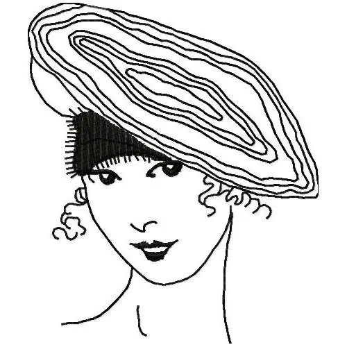 Cloche Beret Embroidery Design Seasonal Sale