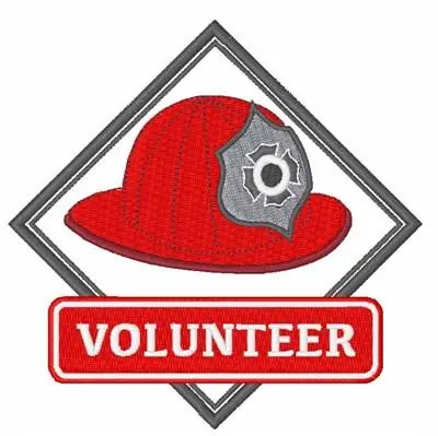 Volunteer Embroidery Design Time-Limited