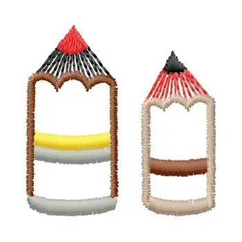 Pencils Embroidery Design Must Have