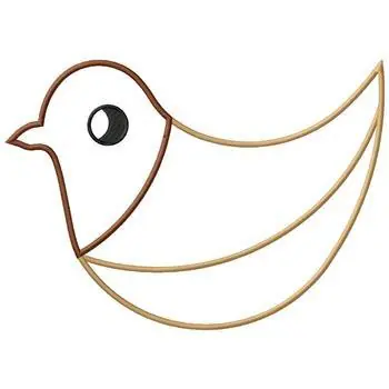 Today Only Bird Embroidery Design