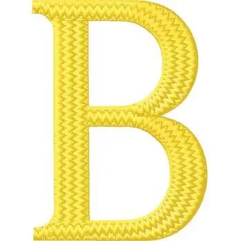 Alphabet Embroidery Design Premium