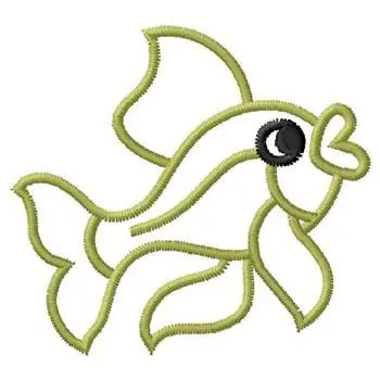Fish Embroidery Design Exclusive