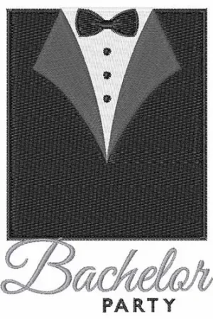 Top Pick Bachelor Party Embroidery Design