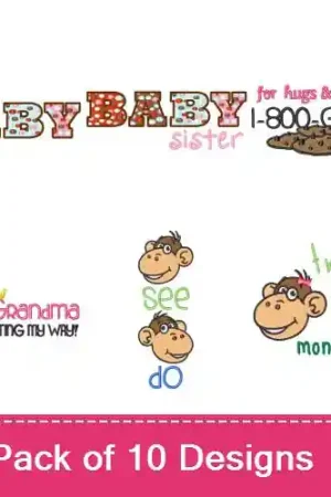 Time-Limited Babies Pack Embroidery design pack by Embroidery Patterns,  Embroidery Packs on EmbroideryDesigns.com
