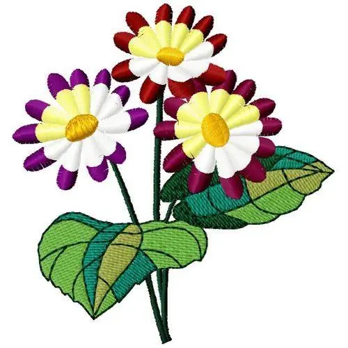 Flowers Embroidery Design Fresh Stock