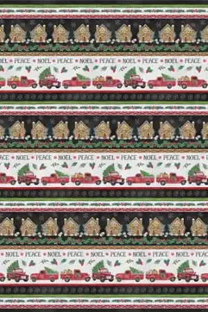 Cheap Mistletoe Magic Christmas Border Stripe with Free $89.99 Bundle
