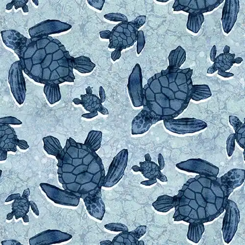 Final Sale Seaside Serenity Sea Turtle in Light Blue with Free $89.99 Bundle