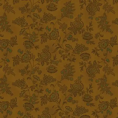 Markdown Scraps of Kindness Vintage Wallpaper in Chestnut with Free $89.99 Bundle