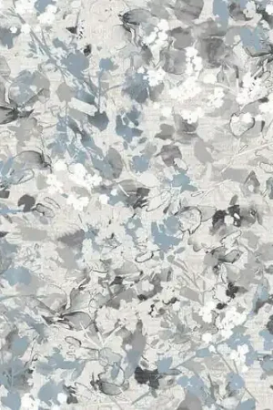 Equanimity Large Floral Texture in Gray Salt with Free $89.99 Bundle Super Sale
