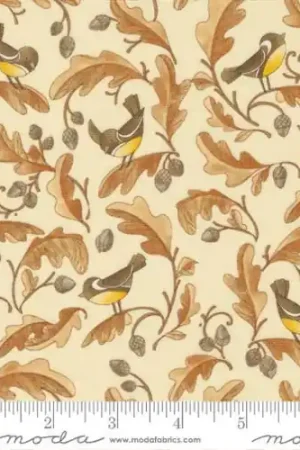 Forest Frolic Birds and Acorns in Cream with Free $89.99 Bundle Popular