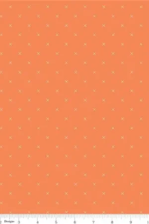 Bee Cross Stitch in Pumpkin Orange with Free $89.99 Bundle Trusted Brand