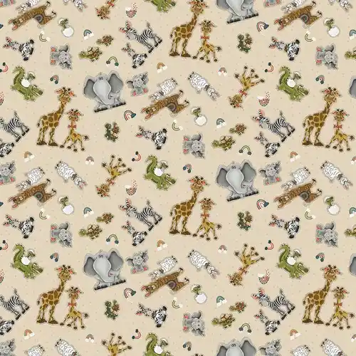Authentic Our Greatest Gift Tossed Characters in Tan with Free $89.99 Bundle