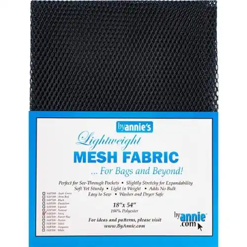Markdown Lightweight Mesh Fabric in Navy Blue with Free $89.99 Bundle