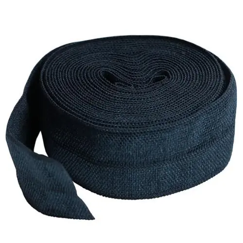 Fast Shipping Fold Over Elastic 2yd in Navy Blue with Free $89.99 Bundle