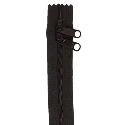 Double Slide Zipper in Black with Free $89.99 Bundle Budget