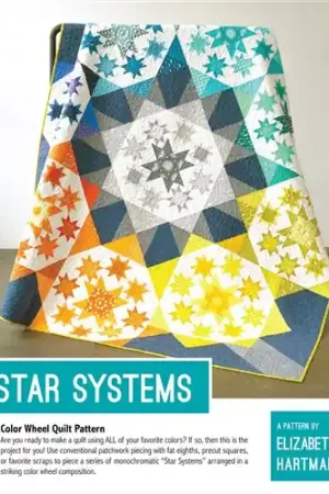 Limited Offer Star Systems Color Wheel Quilt Pattern with Free $89.99 Bundle