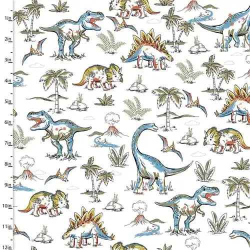Totally Roarsome Mighty Landscape Dinosaurs in White with Free $89.99 Bundle Today Only