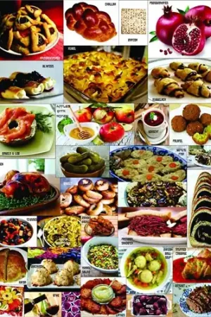 Fay's Deli Jewish Food Fabric with Free $89.99 Bundle Instant Buy