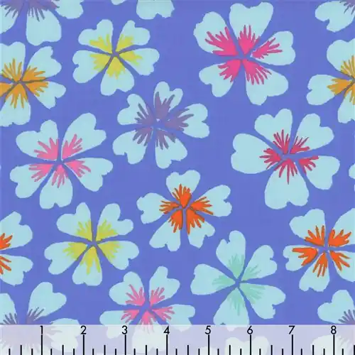 Handmade Petals Floral Tossed in Blue with Free $89.99 Bundle