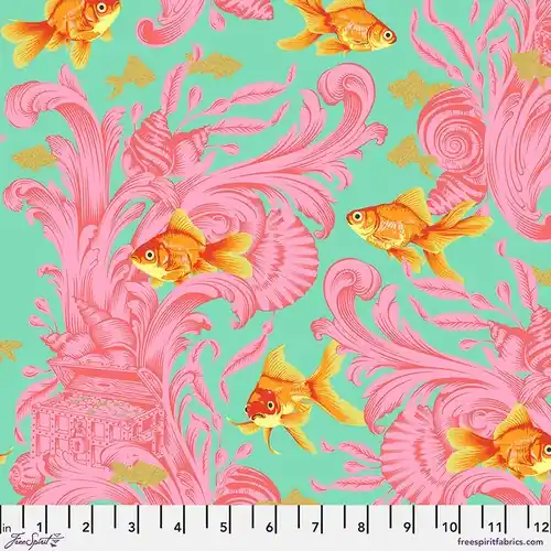 Besties Treading Water Fish in Blossom Pink Green Metallic with Free $89.99 Bundle Deal