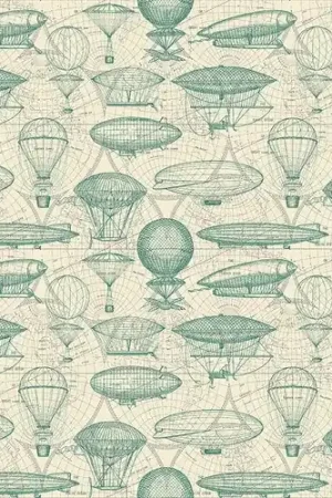 Mega Sale Time Travel Airships Blueprint in Ivory Cream with Free $89.99 Bundle