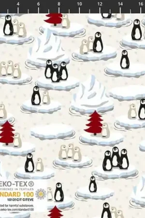 Winter Pingos Snowflakes and Penguins in Cream with Free $89.99 Bundle Seasonal Sale