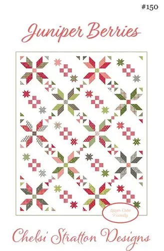 Favorite Things Juniper Berries Quilting Pattern with Free $89.99 Bundle Modern