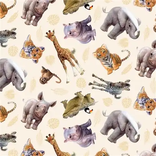 Brand New Whose Nose & Toes Baby Animals Safari in Beige with Free $89.99 Bundle