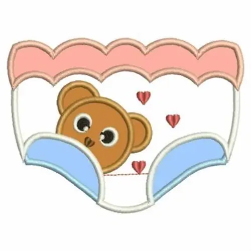 No Minimum Order Applique 026 Embroidery Design
