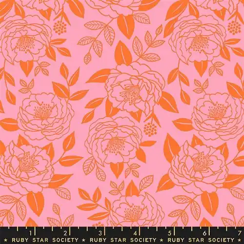 Rise and Shine Garden Glow Florals Background in Azalea Pink with Free $89.99 Bundle Limited Time