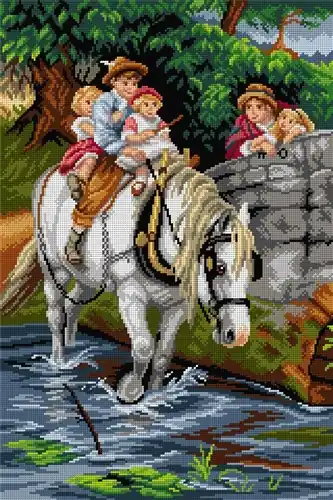 Hold Tight Needlepoint Canvas Halfstitch Without Yarn Discount