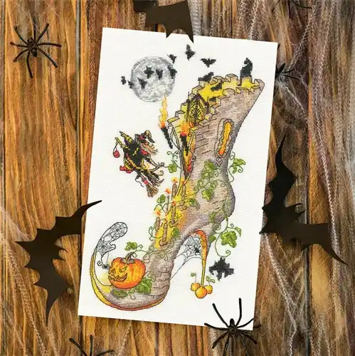 All Hallows' Party Counted Cross Stitch Kit Buy Direct