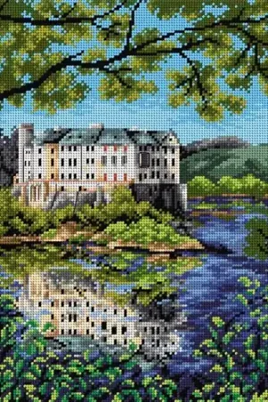 Authentic Castle Orlik Needlepoint Canvas For Halfstitch W/O Yarn