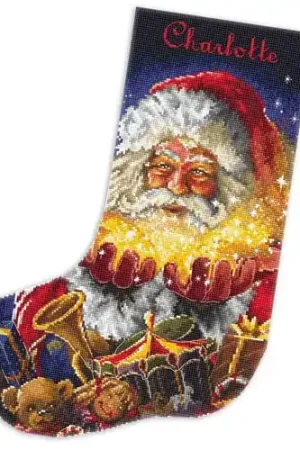 Certified Christmas Miracle Stocking Cross Stitch Kit