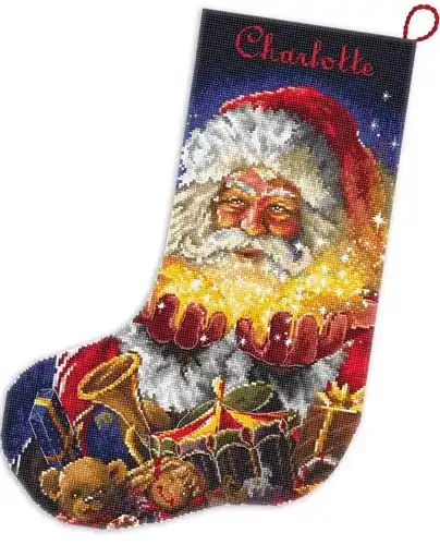 Certified Christmas Miracle Stocking Cross Stitch Kit
