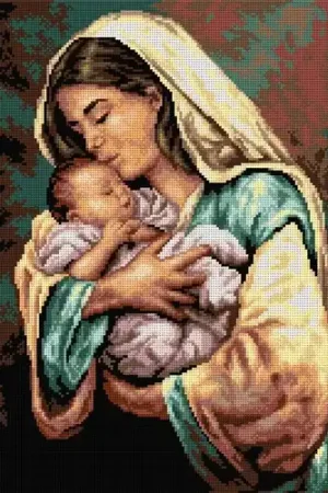 The Greatest Love Needlepoint Canvas For Halfstitch W/O Yarn Time-Limited