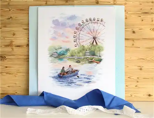 Fresh Stock In The Park Cross Stitch Kit