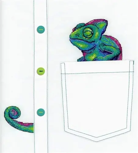 Big Sale Curious Chameleon Cross Stitch Kit