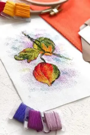 Autumn Mood Cross Stitch Kit Free Delivery