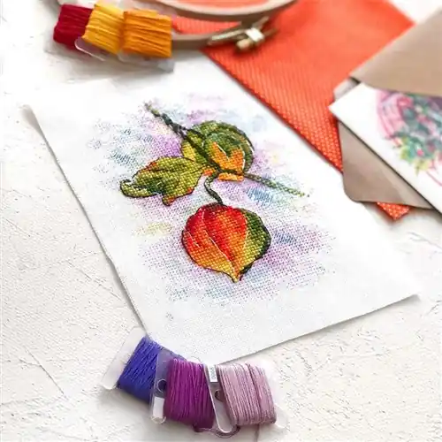 Autumn Mood Cross Stitch Kit Free Delivery