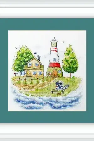 Lighthouse Keeper Cross Stitch Kit Price Cut
